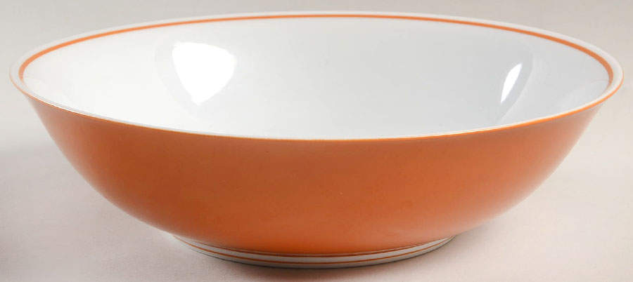 Rondelet Butterscotch (Orange) 9" Round Vegetable Bowl by Fitz & Floyd-1