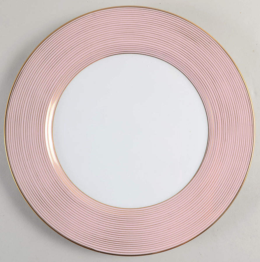 Rondelle Pink Service Plate (Charger) by Fitz & Floyd-1