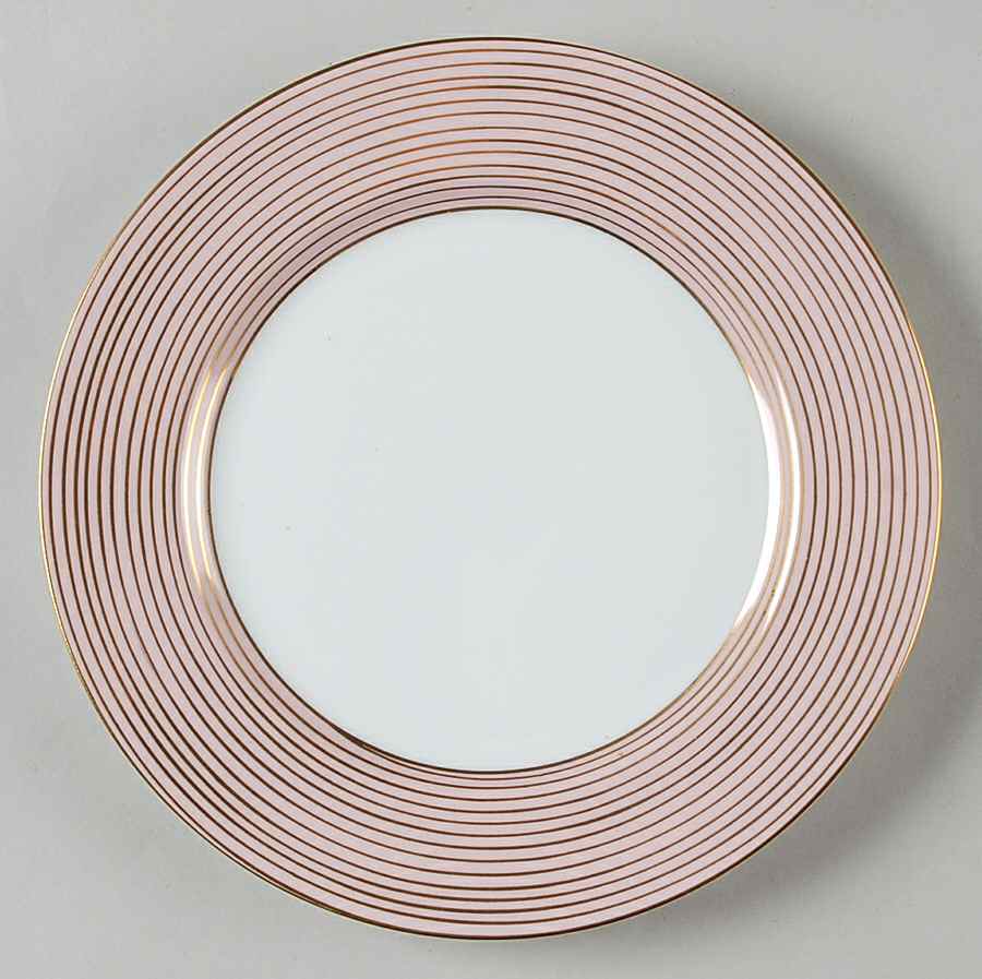 Rondelle Pink Salad Plate by Fitz & Floyd-1