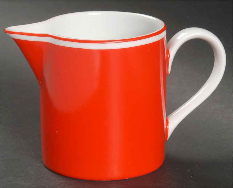 Rondelet Rouge (Red) Creamer by Fitz & Floyd-1