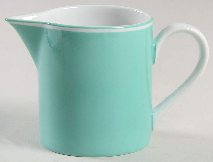 Rondelet Turquoise Creamer by Fitz & Floyd-1