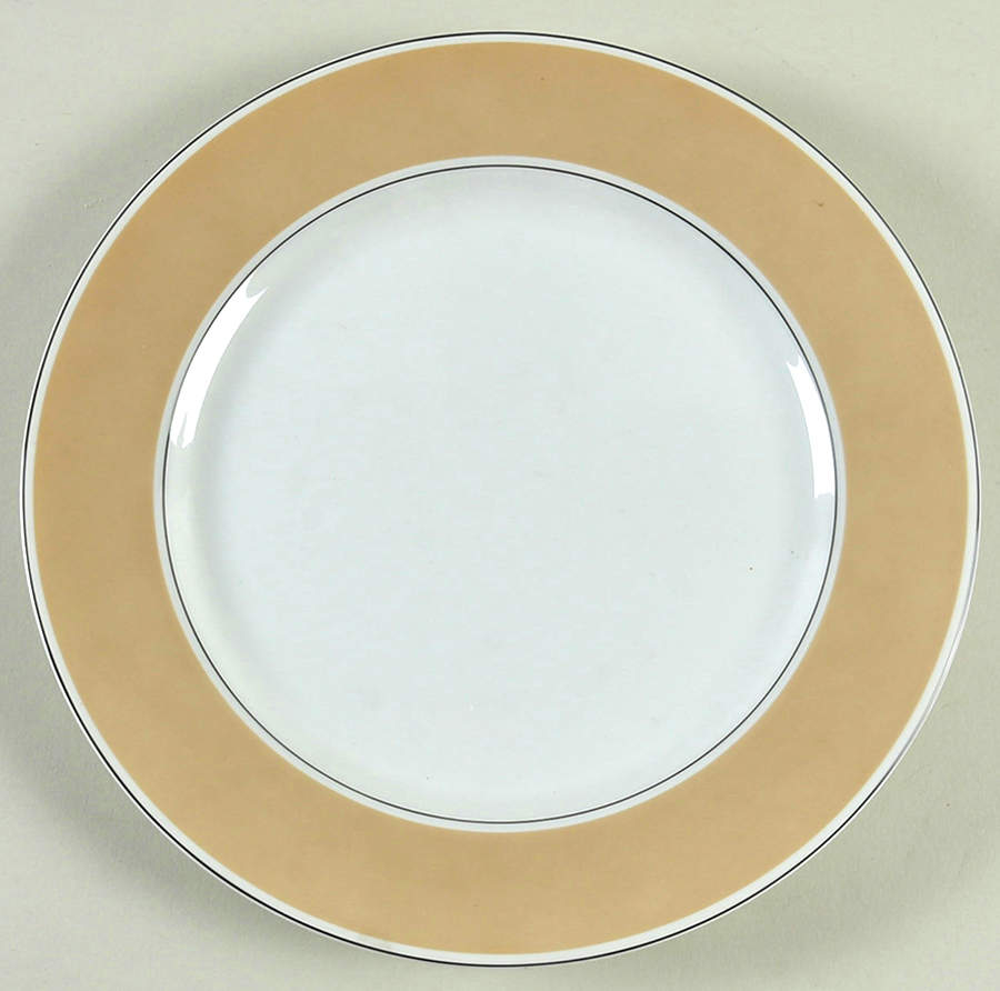 Rondelet Taupe Luncheon Plate by Fitz & Floyd-1