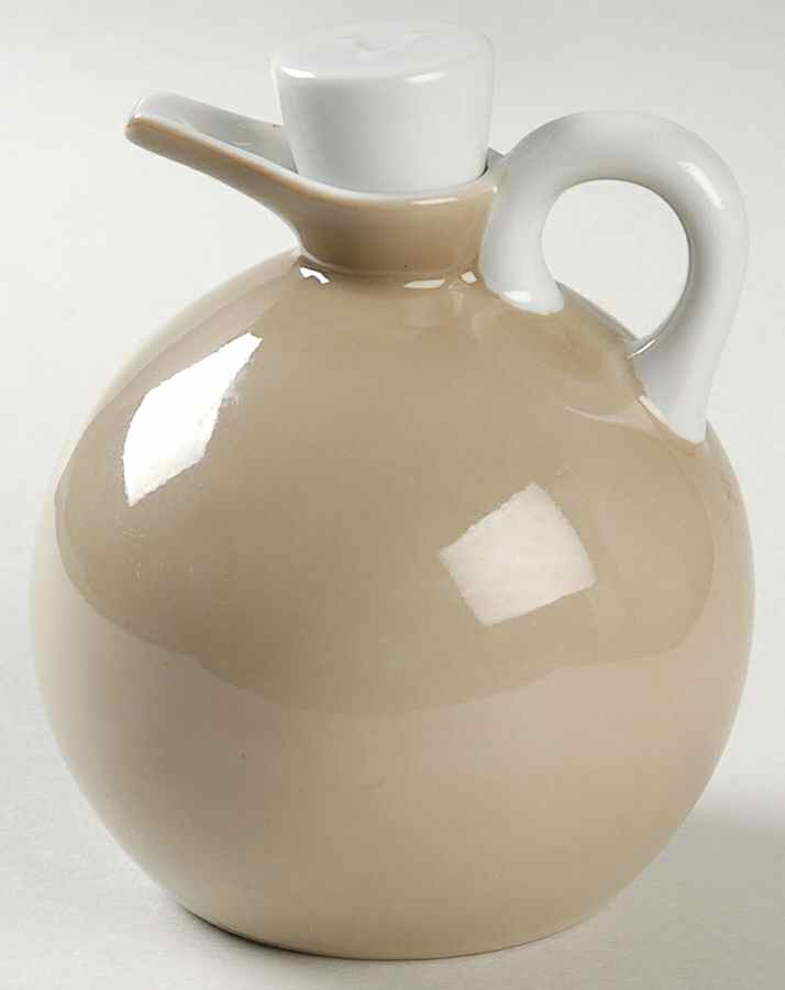 Rondelet Taupe Vinegar with "V" Stopper by Fitz & Floyd-1