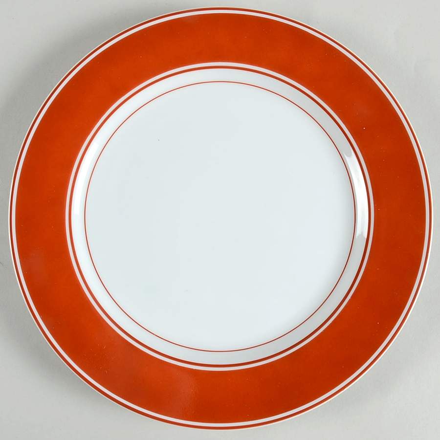 Rondelet Terra Cotta Luncheon Plate by Fitz & Floyd-1