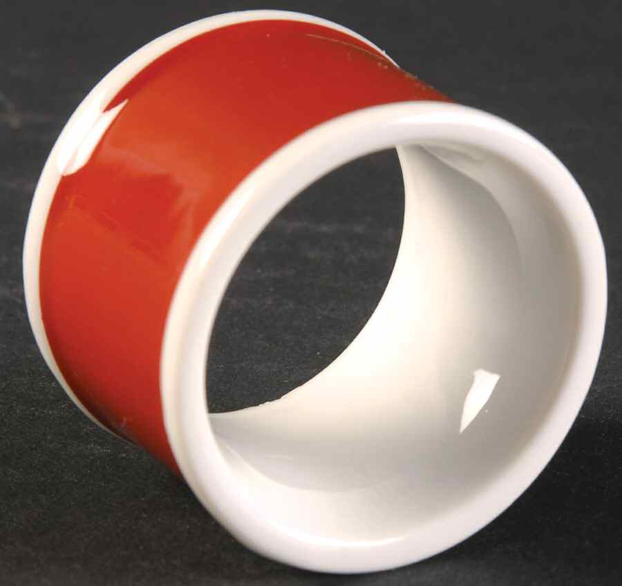 Rondelet Terra Cotta Napkin Ring by Fitz & Floyd-1