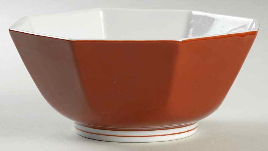 Rondelet Terra Cotta 6" Octagonal Vegetable Bowl by Fitz & Floyd-1