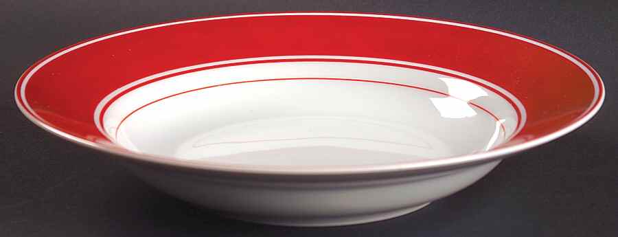 Rondelet Terra Cotta Large Rim Soup Bowl by Fitz & Floyd-1
