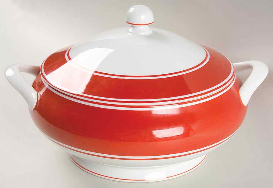Rondelet Terra Cotta Round Covered Vegetable by Fitz & Floyd-1