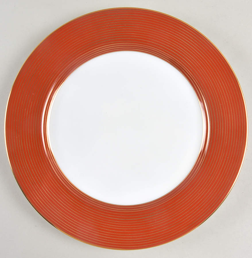Rondelle Terra Cotta Salad Plate by Fitz and Floyd-1