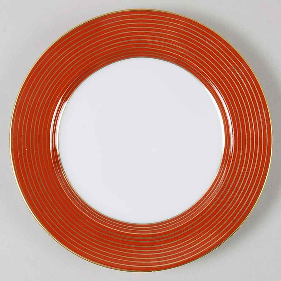 Rondelle Terra Cotta Bread & Butter Plate by Fitz & Floyd-1