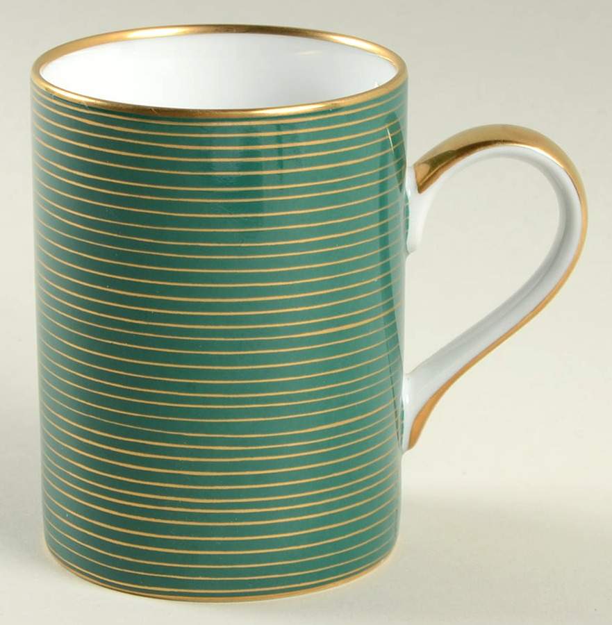 Rondelle Teal Green Mug by Fitz & Floyd-1