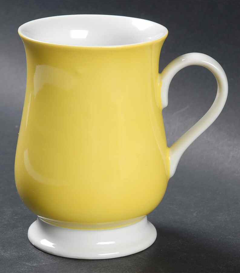 Rondelet Yellow Footed Mug by Fitz & Floyd-1