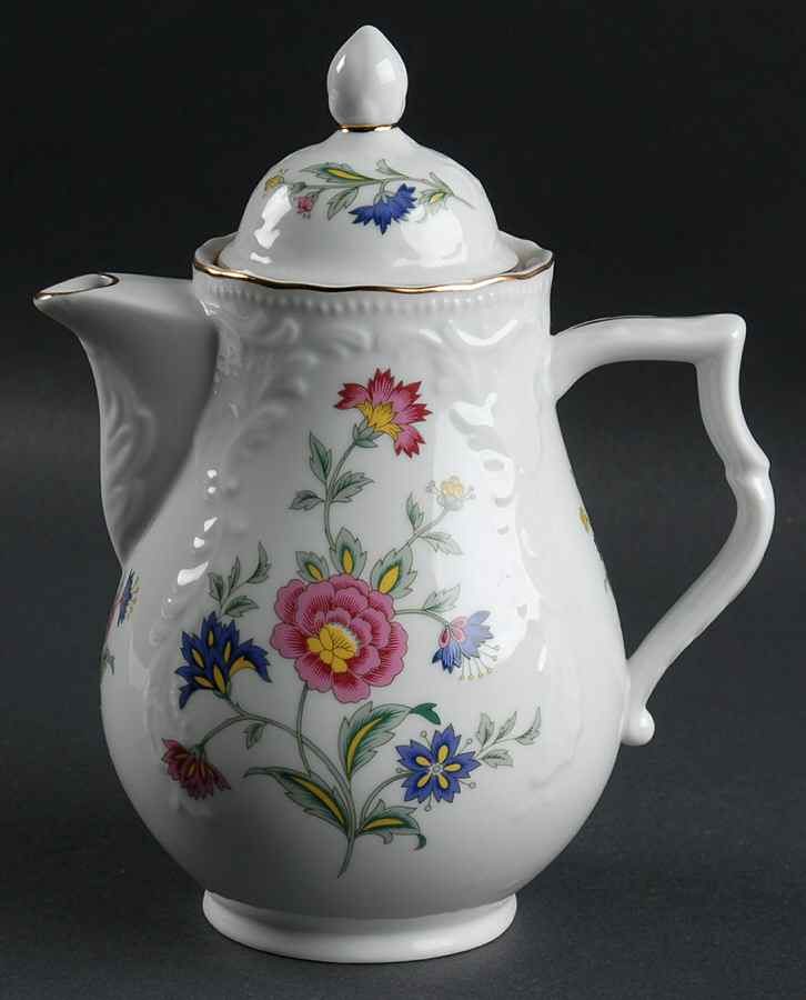 Royal Plaza Mini Coffee Pot & Lid by Fitz & Floyd-1