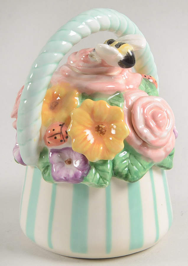 Rose Terrace Stacking Figure Salt & Pepper Set by Fitz & Floyd-1
