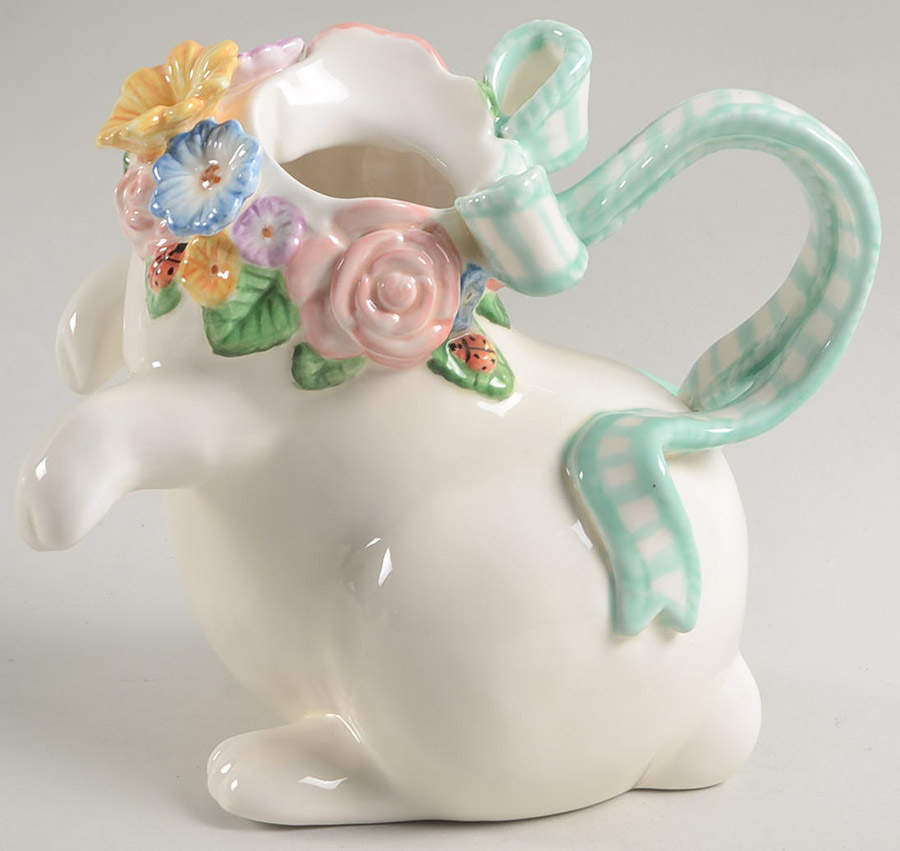 Rose Terrace Teapot No Lid by Fitz & Floyd-1