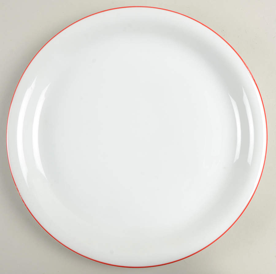 Rouleau Red 11" Chop Plate (Round Platter) by Fitz & Floyd-1