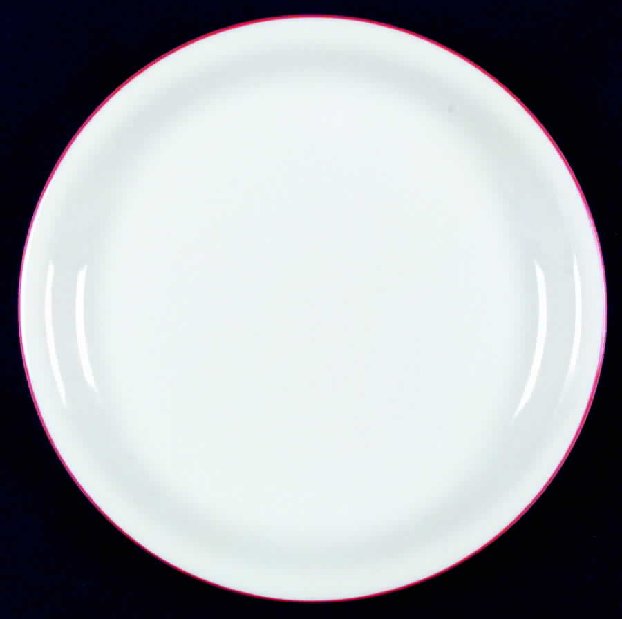 Rouleau Red Dinner Plate by Fitz & Floyd-1