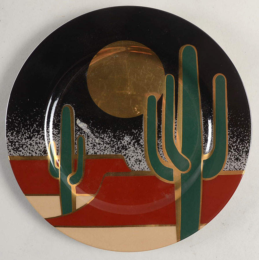 Saguaro Salad Plate by Fitz & Floyd-1