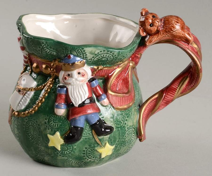 Santa's List Figural Creamer by Fitz & Floyd-1