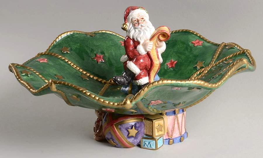 Santa's List Compote by Fitz & Floyd-1