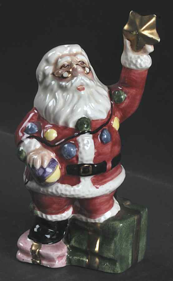 Santa's List Figural Salt Shaker by Fitz & Floyd-1