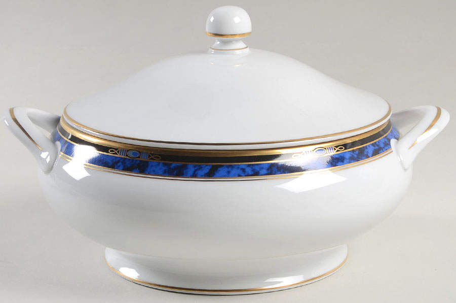 Savannah Round Covered Vegetable by Fitz & Floyd-1