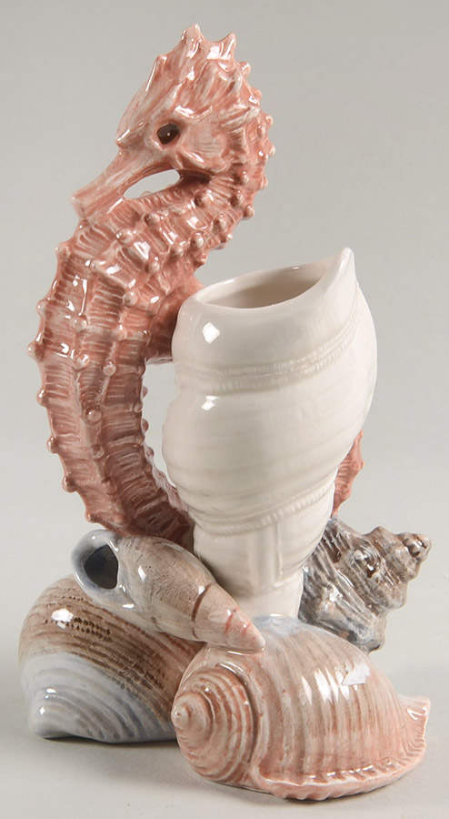 Seahorse Giftware Figural Candlestick by Fitz & Floyd-1