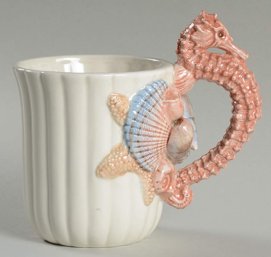 Seahorse Giftware Mug by Fitz & Floyd-1