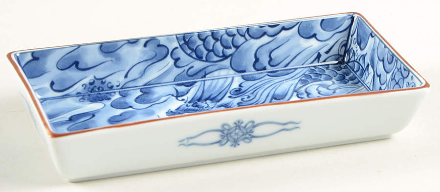 Sea Dragon 7" Rectangular Tray by Fitz & Floyd-1