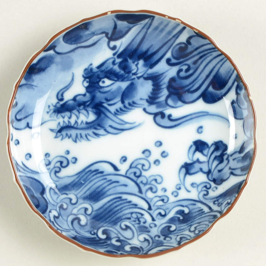 Sea Dragon Coaster by Fitz & Floyd-1