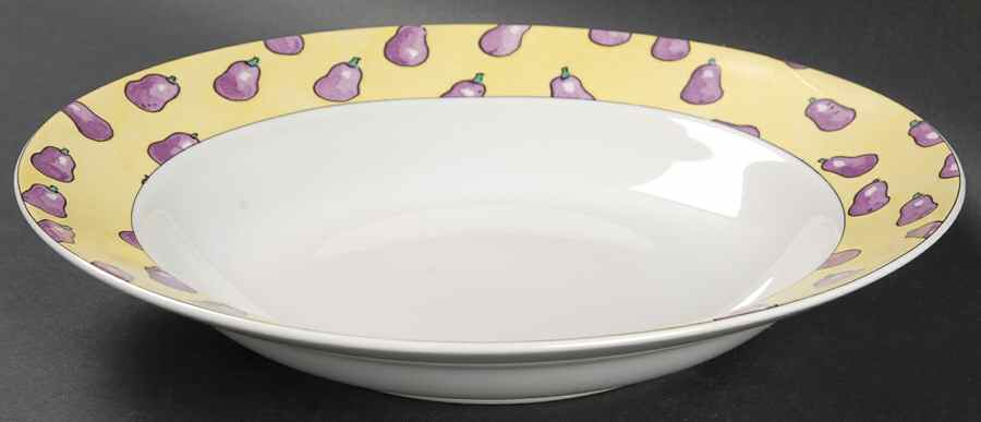 Seed Package Large Rim Soup Bowl by Fitz & Floyd-1