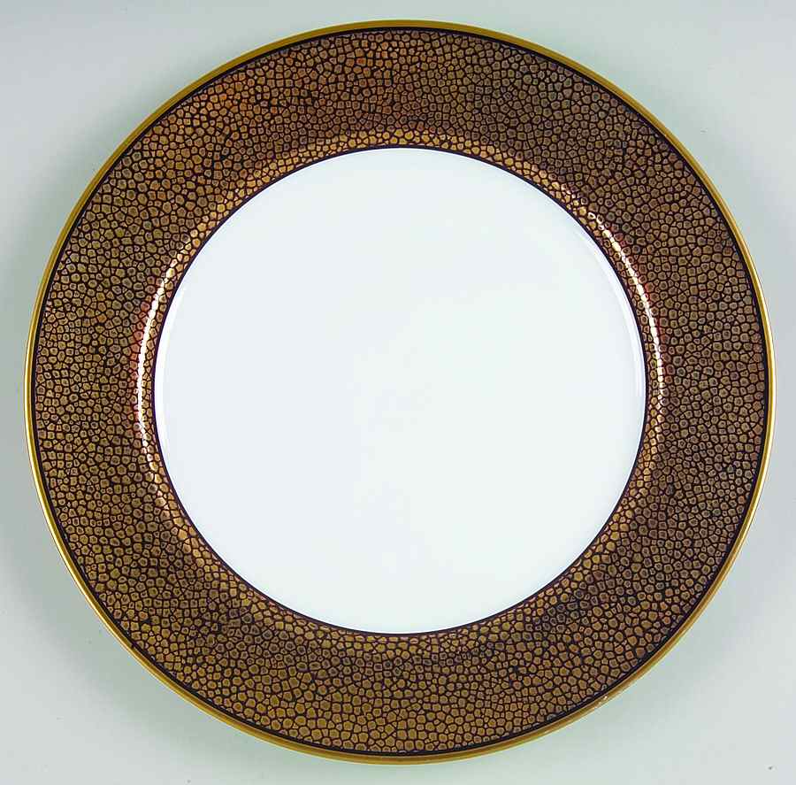 Shagreen Gold (Made In Japan) Dinner Plate by Fitz & Floyd-1