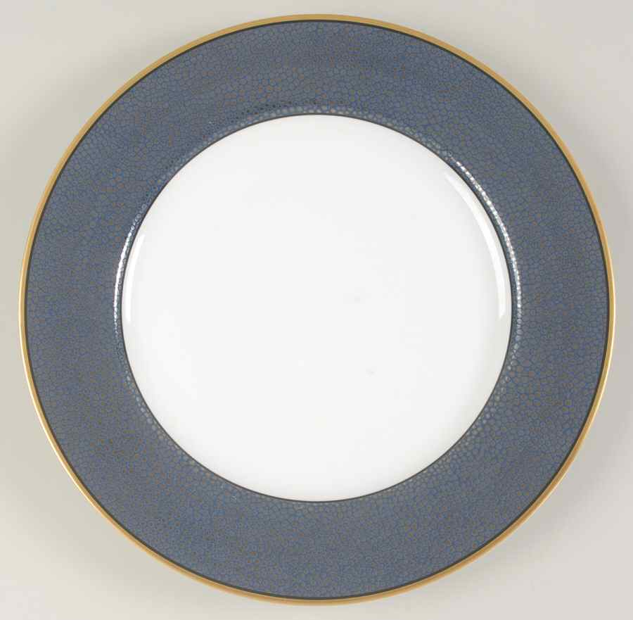 Shagreen Lapis Blue Service Plate (Charger) by Fitz & Floyd-1