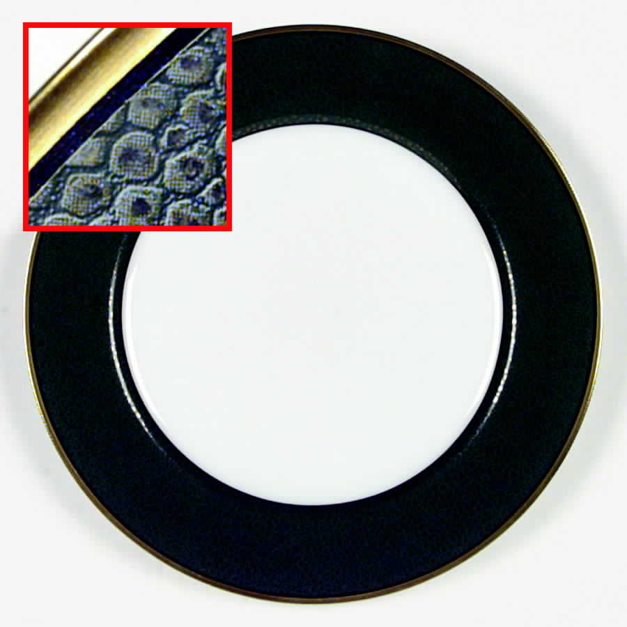 Shagreen Teal Green Dinner Plate by Fitz & Floyd-1