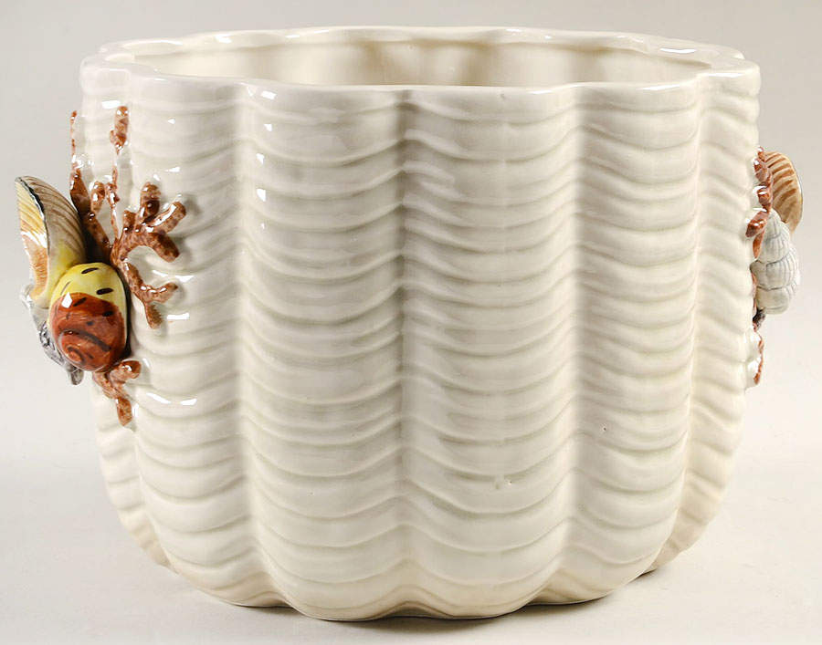 Shell 6" Cachepot by Fitz & Floyd-1