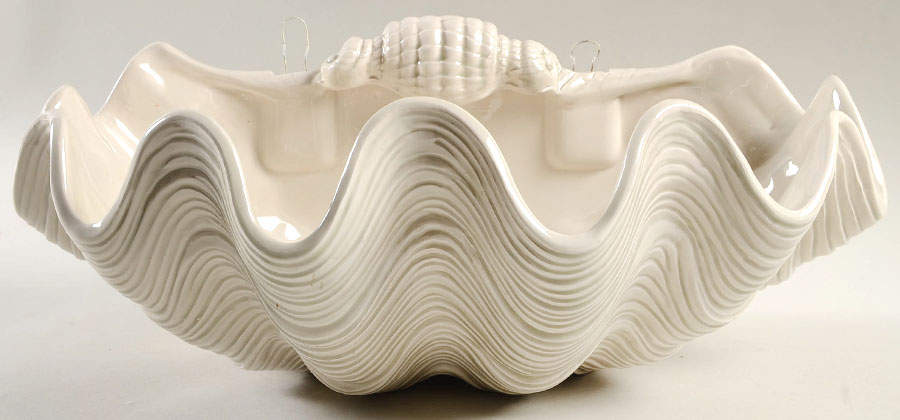 Shell Hanging Planter by Fitz & Floyd-1
