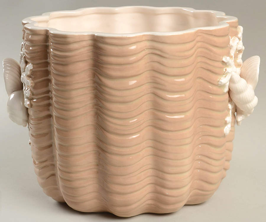 Shell 8" Cachepot by Fitz & Floyd-1