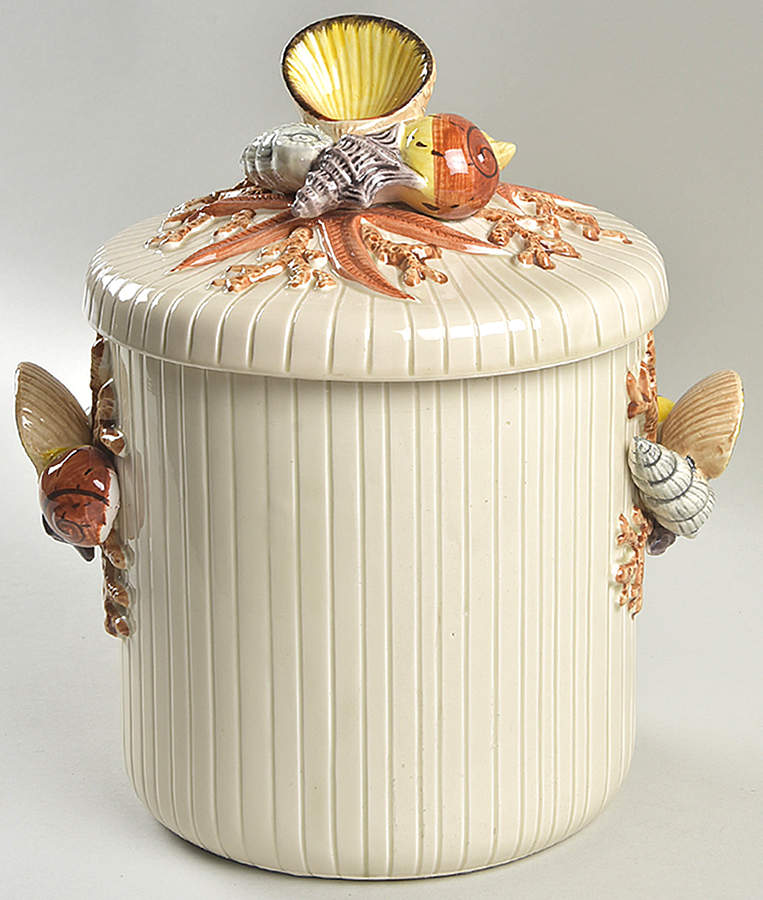 Shell Ice Bucket by Fitz & Floyd-1