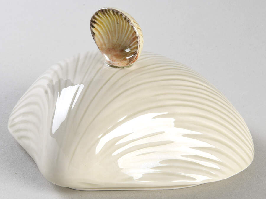 Shell Lid for Small Individual Shell Server by Fitz & Floyd-1