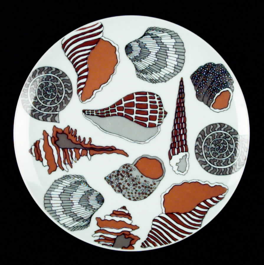 Shell Salad Plate by Fitz & Floyd-1