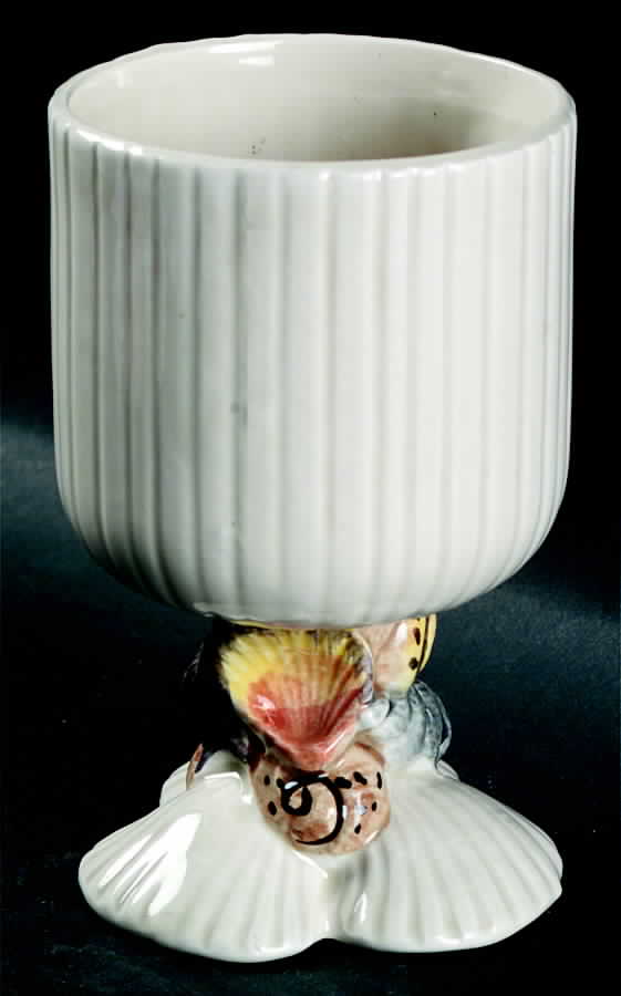 Shell China Goblet by Fitz & Floyd-1