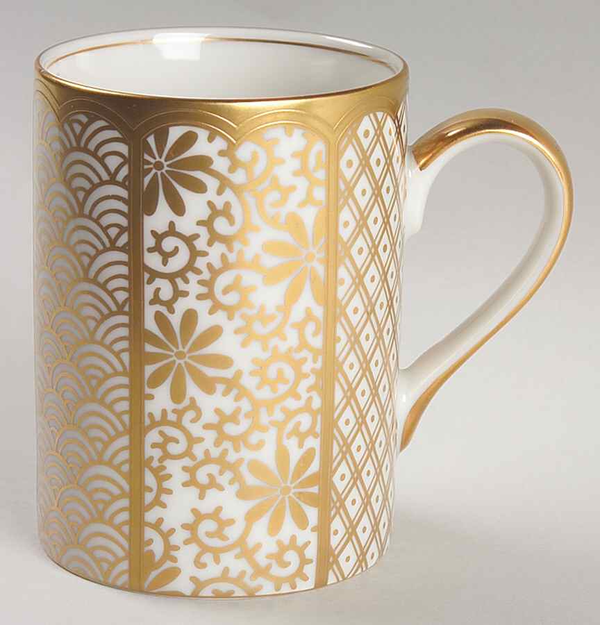 Shinmonzen Gold Mug by Fitz & Floyd-1