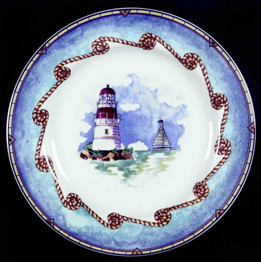 Shore Lights Salad Plate by Fitz & Floyd-1