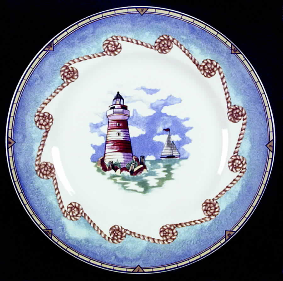 Shore Lights Dinner Plate by Fitz & Floyd-1