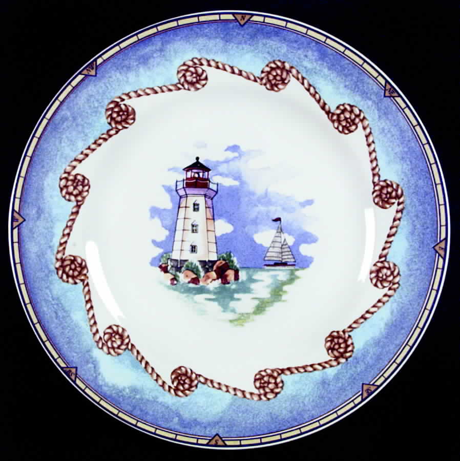 Shore Lights Dinner Plate by Fitz & Floyd-1