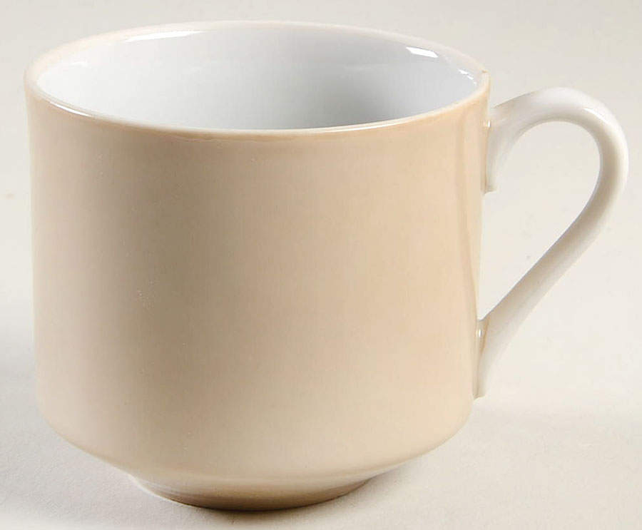 Silhouette Bouquet Taupe Snack Cup by Fitz & Floyd-1