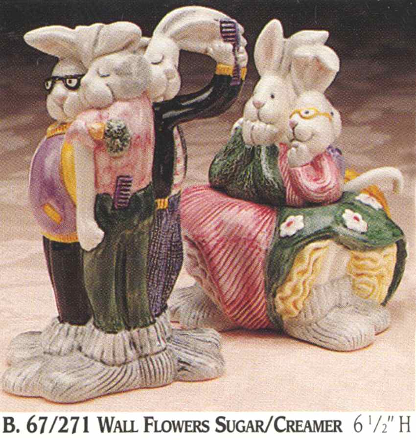 Sock Hoppers Sugar Bowl & Lid by Fitz & Floyd-1
