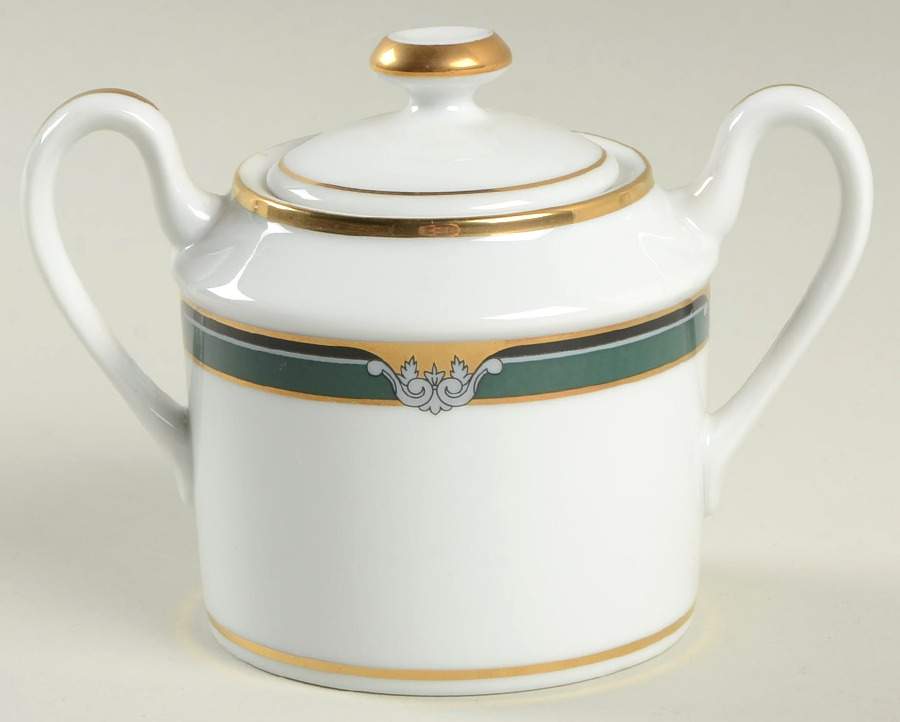 Somerset Sugar Bowl & Lid by Fitz & Floyd-1