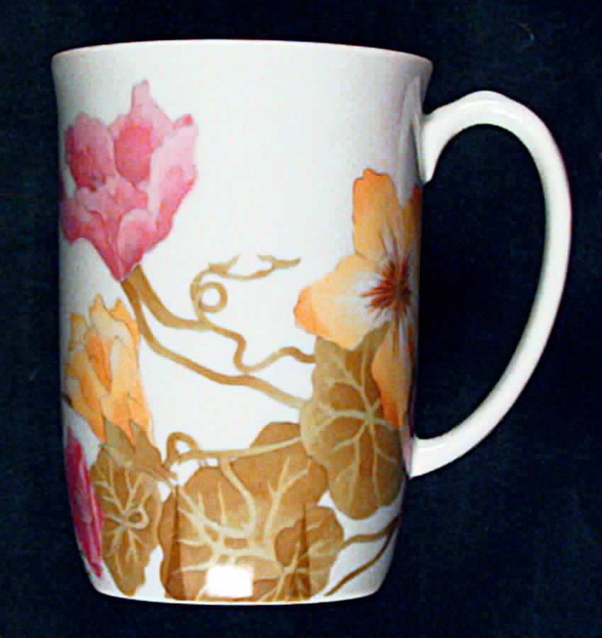 Spring Flower (Cream Background) Mug by Fitz and Floyd-1