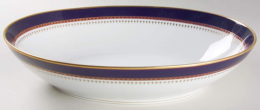 Starburst 10" Oval Vegetable Bowl by Fitz & Floyd-1
